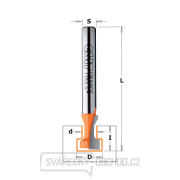 CMT C950 HW fréza na valcové drážky - D10,5x12,5 d6,6 L48 S=8 Z1, M6 Náhľad