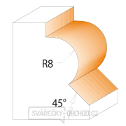 CMT C954 Fréza na príruby so skosením 45° - R8 D36x25 L60 S=8 HW Náhľad