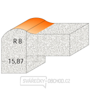 CMT C981 Profilová fréza na hrany CORIAN - D25,4 I12,7 R8 S=12 Náhľad