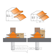 CMT C955 Fréza na kĺby 90° - D44,5x18 45° S=8 HW Náhľad