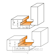 CMT C955 Nástrčná frézka - D31,7x12,7 S=8 HW Náhľad