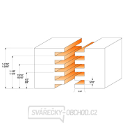 CMT Fréza na profesionálne spoje - D47,6x47,6 H9,5 S=12 HW Náhľad