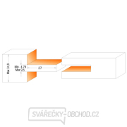 CMT Frézka na kolíky - D75 I34,9 H27 S=12 HW Náhľad