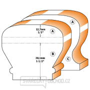 CMT C956 Fréza na hrany stolov a zábradlia - D31,7x38,1 S=12 HW Náhľad