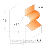 CMT C961 Rezák na obklady - D23,8 I19,05 R4 S=12 Náhľad