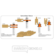 CMT C961 Rezák na obklady - D23,8 I19,05 R4 S=12 Náhľad