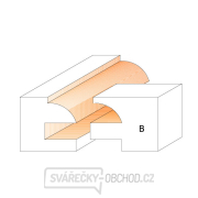 CMT C991 Sada fréz na výplňový rám - D44,4 t18-22 profil A S=12 HW Náhľad