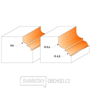 CMT C945 Profilová fréza s ložiskom - R4 D28,7x13 S=8 HW Náhľad