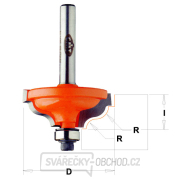 CMT C947 Profilová fréza s ložiskom - R4,8-3,6 D34,2x13 S=8 HW Náhľad