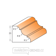 CMT C967 Viacprofilová fréza - D58x25,4 S=12 HW Náhľad