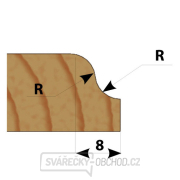 IGM M140 Profilová fréza - R4xD34,9x12,7 S=8 HW Náhľad