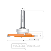 CMT C922 Fréza na drážkovanie dosiek pre CORIAN - D92x6,35 H27,3 S=12 HW gallery main image