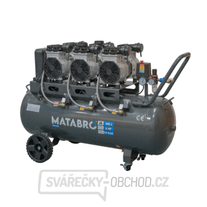 Bezolejový kompresor Matabro MB-K206 100l, 230V | 4500W gallery main image