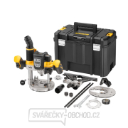 Horná frézka 18V DeWALT DCW620NT 12mm bez aku, kufor Tstak gallery main image