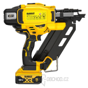 AKU hřebíkovačka 2x5Ah DeWALT DCN930P2 18V, nabíječka, kufr Náhled