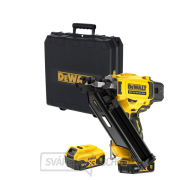 AKU hřebíkovačka 2x5Ah DeWALT DCN930P2 18V, nabíječka, kufr gallery main image