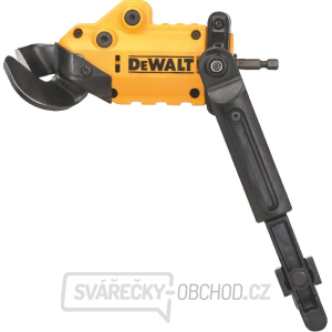 Nožnice na plech a nadstavec na rázové uťahovače DeWALT DT70620 2v1 gallery main image