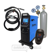 Synergický invertorový zvárací stroj DIGIMIG 351 COMBO PULSE LCD + Horák + Káble + Kukla + Fľaša Co2 plná + Red. Ventil gallery main image