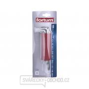 L-kľuče TORX vrtané, FORTUM - 9ks Náhľad