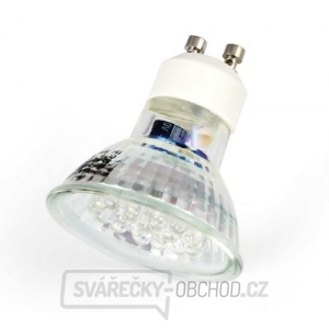 LED bodové svetlo, GU10, 220V, 21DIP, teplá biela WW gallery main image